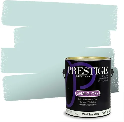 Miniatura 53 de PRESTIGE Pintura interior e imprimación en uno, azul cielo, semi-brillante, 1 galón
