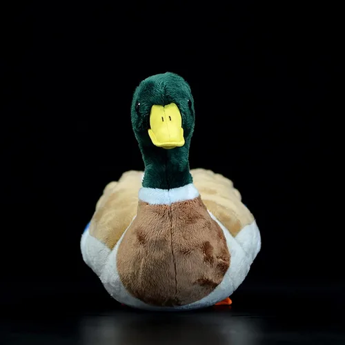Miniatura 2 de lilizzhoumax Animal de peluche de pato real, peluche súper suave, juguetes para niños, juguetes para niñas, regalo para niños, almohada de pato