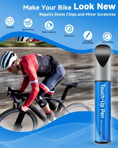 Miniatura 2 de Black Pearl Gloss (TK001-PG) Pintura de retoque de bicicleta compatible con Trek, kit de pintura de retoque – Color de coincidencia exacta