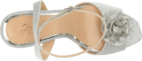 Miniatura 5 de Jewel Badgley Mischka Vida Rosette Peep Stiletto