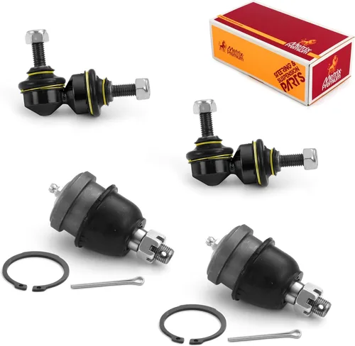 Miniatura 273 de Metrix Premium Chassis Parts - Juego de 4 piezas de articulación de rótula superior y barra estabilizadora delantera para Ford Ranger RWD 1998-2011
