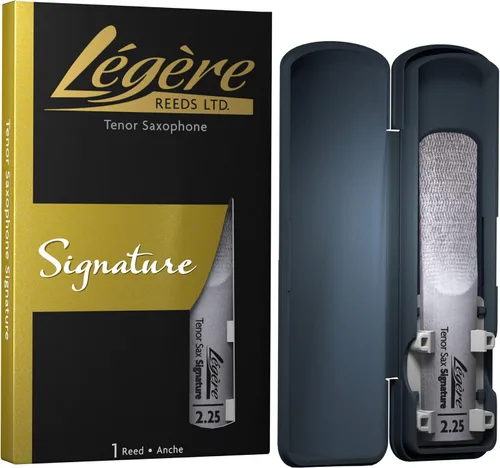 Cañas Légère - Caña para saxofón tenor, Signature, fuerza 2.25 (TSG2.25) - Caña sintética premium para instrumentos de viento-madera