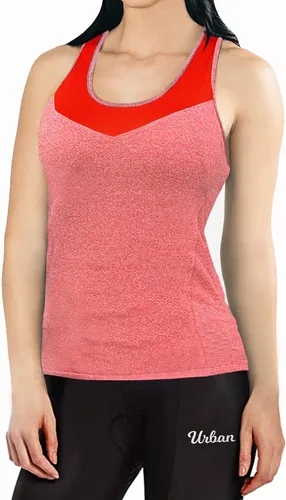 Miniatura 2 de Camiseta sin mangas con espalda cruzada para mujer con bolsillos