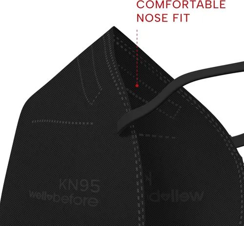 Miniatura 5 de Well Before KN95 Disposable Face Mask 10 Pack Individually Wrapped Mask with Adjustable Head strap