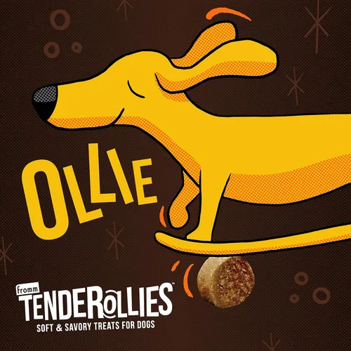 Miniatura 8 de Fromm Tenderollies Chick-a-Rollie - Golosinas para perros, suaves y saladas, receta de pollo, 8 onzas