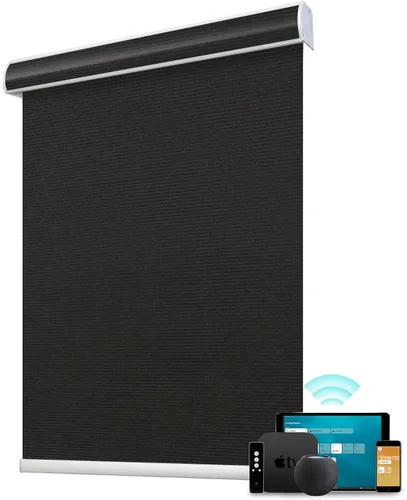 Miniatura 18 de SmartWings Persianas enrollables con cable duro PoE 100% opacas, muestra de tela