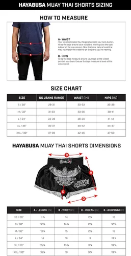 Miniatura 3 de Hayabusa Falcon Muay Thai - Pantalones cortos