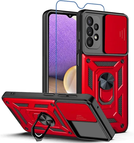 Miniatura 16 de Para Samsung Galaxy A13 5G Caso: Caja Del Teléfono Con Protector De Pantalla Para Samsung Galaxy A13 5G - Azul