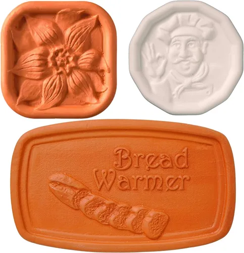 Miniatura 5 de JBK Pottery Paquete de cocina – Juego de discos de ahorro de azúcar moreno y Pot Minder, ideal para mantener el azúcar suave durante meses y evitar