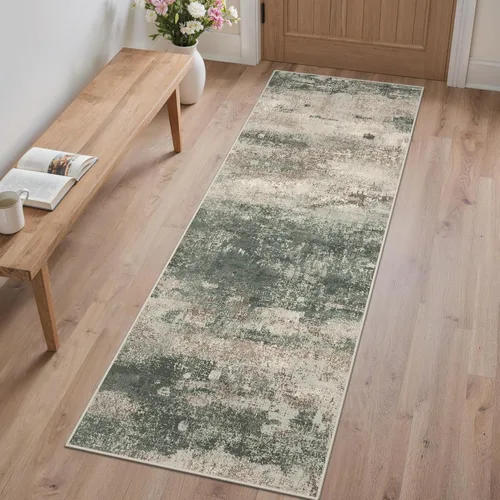 Miniatura 33 de GENIMO Alfombra antideslizante de 2 x 6 pies, lavable para pasillos de cocina, alfombras de cocina modernas abstractas, alfombra ligera de pelo bajo