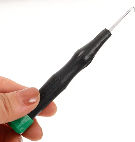 Miniatura 9 de POPETPOP Máquina herramienta de cuerda de bádminton con gancho duradero de 5.03 pulgadas, equipo de encordado de raqueta para un agarre preciso