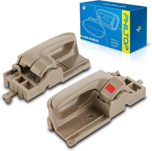 Miniatura 21 de PHILTOP Manija de puerta exterior 3 piezas delantera izquierda y derecha y trasera derecha para Chevy Express 1500/2500/3500, reemplaza # 79320