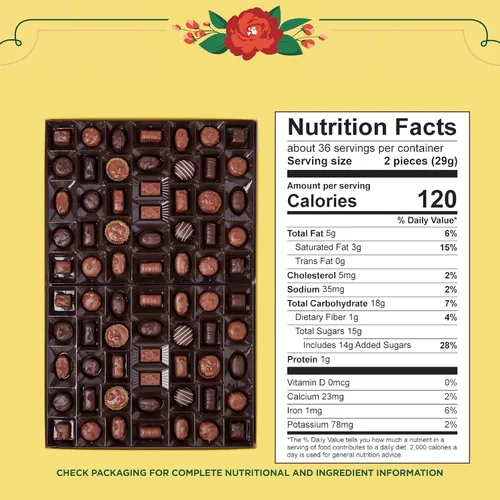 Miniatura 2 de Whitman's Sampler - Caja de regalo de chocolate surtido, 36 onzas (72 piezas)
