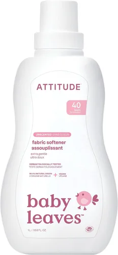 Miniatura 9 de ATTITUDE Suavizante para telas de bebé, ingredientes a base de plantas y minerales, compatible con lavadoras de alta eficiencia (HE), productos