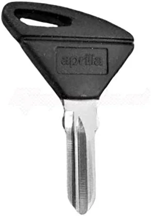 Miniatura 2 de AP8140710 Llave original OEM en blanco con hacia fuera chip transpondedor para APRILIA Scarabeo SportCity Mojito Rally Caponord Tuono y muchos otros