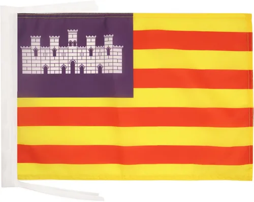 Miniatura 690 de Bandera de México AZ FLAG, 45.7 x 30.5 cm, con cordones - Pequeñas banderas mexicanas de 30 x 45 cm - Bandera de 45.7 x 30.5 cm