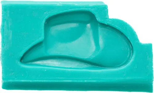 Miniatura 8 de Pequeño molde fino del silicón del sombrero del vaquero hacer su propio chocolate occidental, fondant, resina, arcilla.. El molde crea el sombrero