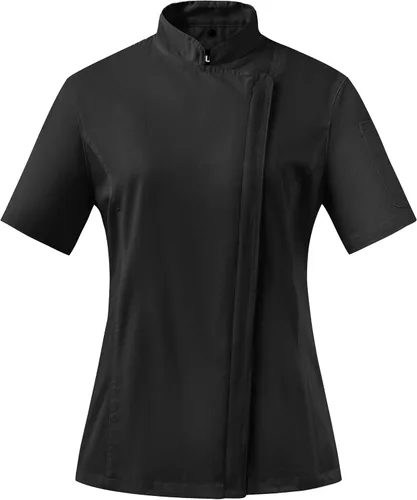 Miniatura 2 de Ubon Chaqueta de Chef para Mujer con Ventilación de Malla Lateral y Cremallera