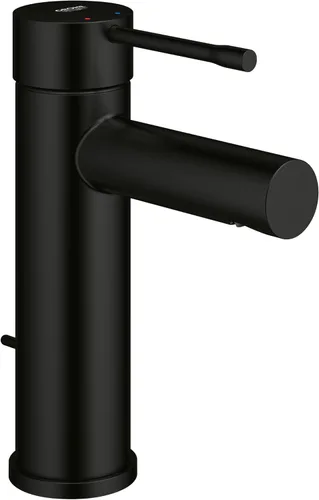 Miniatura 7 de GROHE 32216A0A Essence, grifo de baño de tamaño S de un solo agujero de un solo mango, 1.2 GPM, grafito duro (negro pulido)
