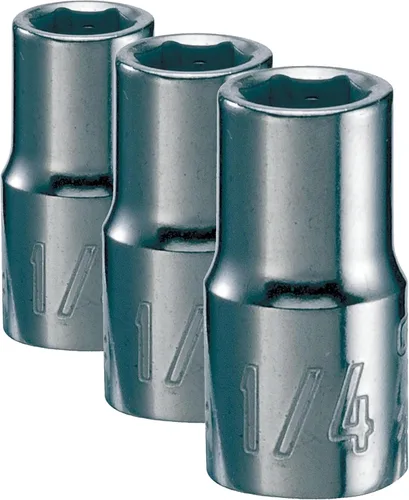 Miniatura 4 de CRAFTSMAN - Llave poco profunda, SAE, accionamiento de 1/4 de pulgada, 9/32 de pulgada, 6 puntas (CMMT43494)