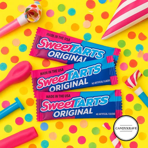 Miniatura 2 de CandyKrave Sweet Original Tarts - Caramelos masticables – Paquete a granel de 1 libra – Combinación clásica de sabor dulce y picante – Perfecto