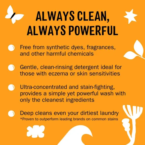 Miniatura 2 de Detergente Molly's Suds para ropa original en polvo Detergente en polvo para ropa limpia para pieles sensibles Ingredientes simples y efectivos