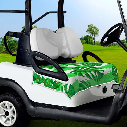 Miniatura 2 de Fundas para Asientos de Carrito de Golf, Manta Única de Toalla para Asiento de Carrito de Golf para Todos los EZGO, Yamaha, Club Cars, Icon y Más