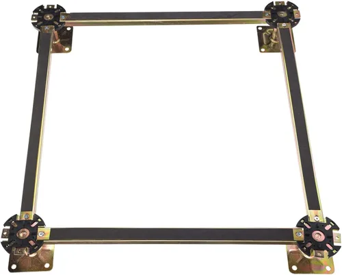 Miniatura 7 de Base elevada ajustable de poste de 4 piezas, vigas de soporte, vigas de soporte de piso, la mayoría de los sistemas de soporte de productos