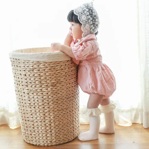 Miniatura 3 de HOUSEYUAN Calcetines largos con volantes para bebés y niñas de 6 a 12 meses