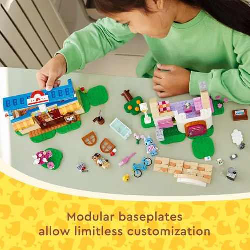 Miniatura 3 de LEGO Animal Crossing Nook's Cranny & Rosie's House, juguete de videojuego para construir para niños, incluye 2 figuras de juguete de Animal
