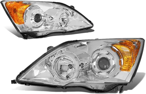 Miniatura 8 de DNA Motoring HL-HPL-HCRC07-BK-CL1 Conjunto de faro delantero lado del pasajero)