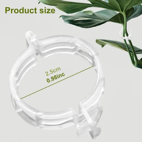 Miniatura 2 de Clips de soporte para plantas 2026, clip de plástico para plantas reutilizables, clips de vid de tomate, clips de jardín de plástico para plantas