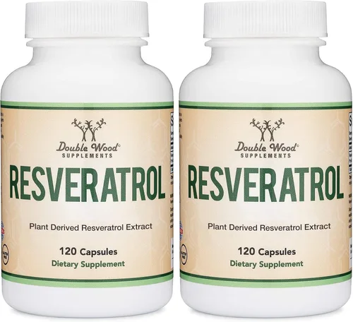 Miniatura 8 de Suplemento de resveratrol de 500 mg por porción, 120 cápsulas