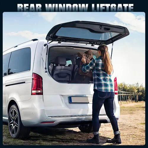 Miniatura 7 de Soportes de elevación de vidrio para ventana trasera, amortiguadores 4185 para Cadillac Escalade Suburban Tahoe GMC Yukon 1999-2006 (paquete de 2)
