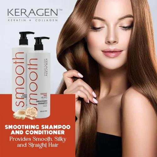 Miniatura 7 de KERAGEN Cuidado del cabello – Sistema avanzado de reparación estructural y protección del color Reconstruye y protege – Cabello 52% más fuerte