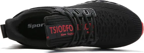 Miniatura 3 de TSIODFO Tenis deportivos para niños Grils para correr atletismo caminar
