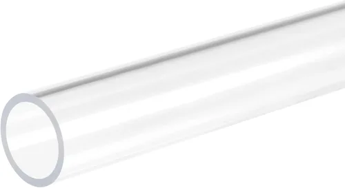 Miniatura 7 de MECCANIXITY Tubo acrílico rígido redondo tubo transparente 0.236 in ID 0.315 in OD 12.008 in longitud para lámparas y linternas, sistema