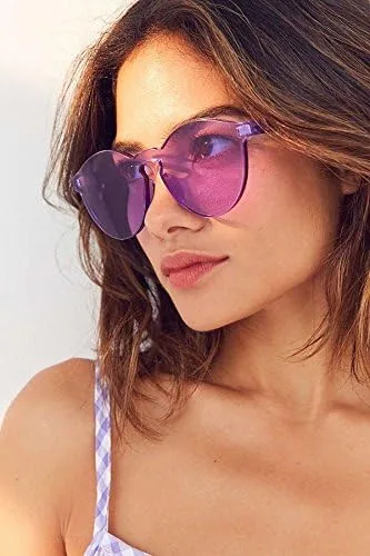 Miniatura 6 de Wearme Pro - Lentes para sol Super Retro Redondos, transparentes.