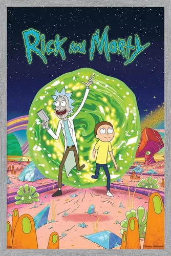 Miniatura 13 de Trends International Rick And Morty - Póster de pared con tapa, 14.725 x 22.375 pulgadas, versión premium sin marco