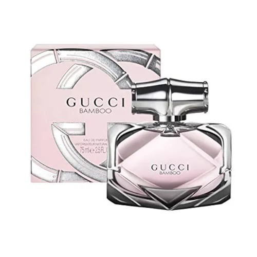 Gucci Eau de Parfum Spray de bambú, 2.5 onzas Rosa rosado