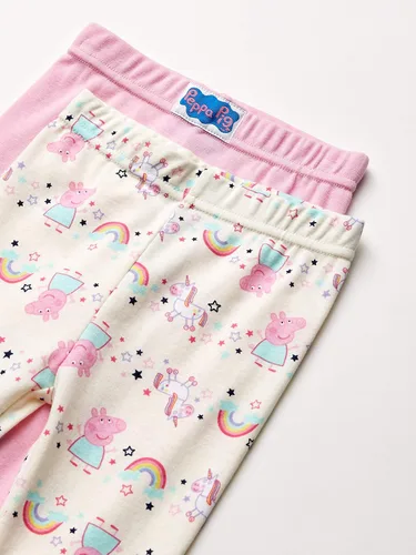 Miniatura 2 de Peppa Pig Girls Toddler 4 Piece Cotton Pajama Set