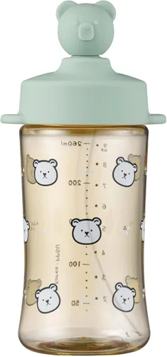Miniatura 9 de Vaso para sorber prémium a prueba de derrames para bebés y niños pequeños menores de 18 meses, 9 onzas, PPSU, sin BPA, popote suave 01. Vainilla