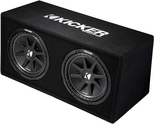 Miniatura 3 de KICKER Paquete de 3 artículos de subwoofer y amplificador: 12 pulgadas con ventilación de 600 W, amplificador monobloque DS18 Clase D y kit completo