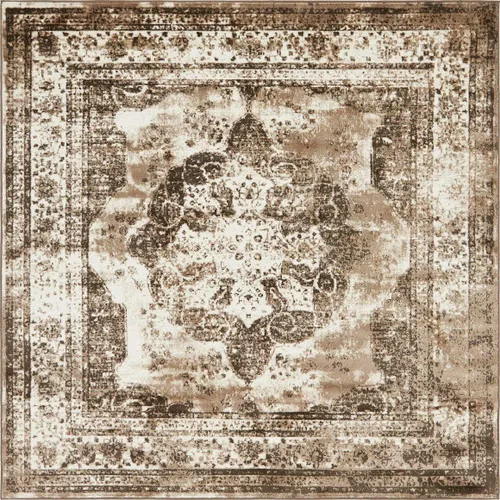 Miniatura 99 de Unique Loom Sofia Collection - Alfombra tradicional vintage, inspirada en Francia (7 pies x 10 pies, rectangular, negro/gris claro)