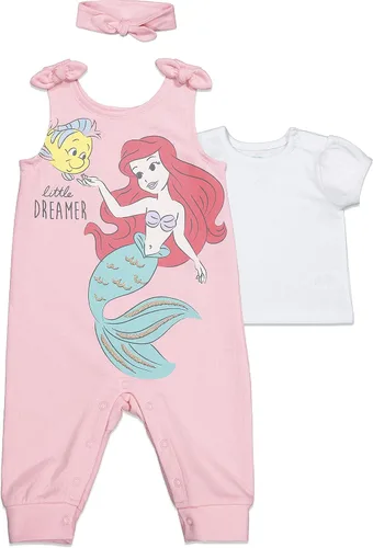 Miniatura 3 de Disney Conjunto de mameluco y diadema Princess Ariel Belle Cenicienta