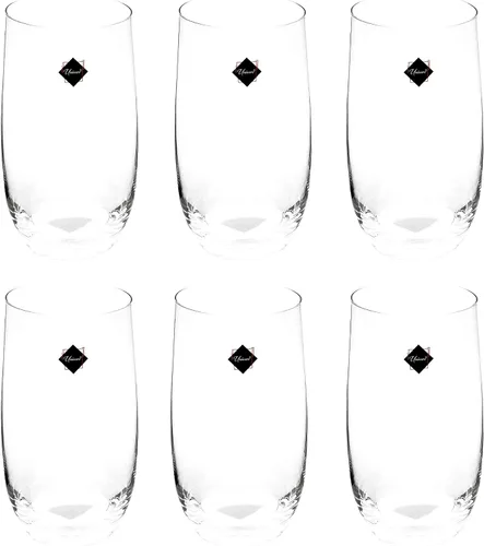 Miniatura 4 de UNIWARE GL1018_6 - 6 vasos sin tallo, 18/20 onzas, fabricado en Eslovaquia (18 onzas)