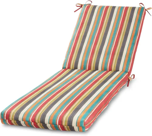 Miniatura 64 de Cojín reversible para silla de descanso para exteriores, color blanco tropical