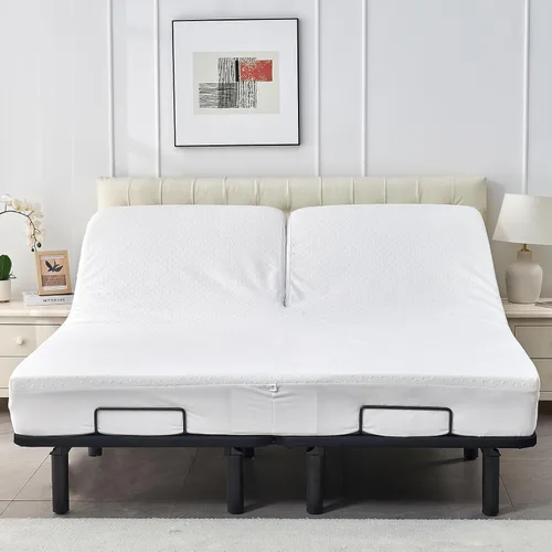 Miniatura 6 de Protector de Colchón de Bambú y Viscosa Kingnex para Cama Individual, Refrigerante, Impermeable, Transpirable, Silencioso, Ajustado, Funda de Colchón