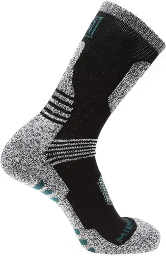 Miniatura 3 de MIRMARU Calcetines de senderismo para hombre, 5 pares de calcetines de senderismo, multirendimiento, que absorbe la humedad, deportes al aire libre