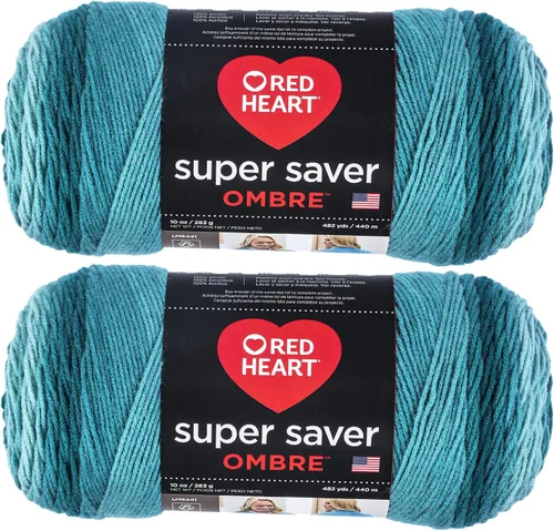 Miniatura 97 de Red Heart Super Saver Jumbo Ovillo de lana, Amatista